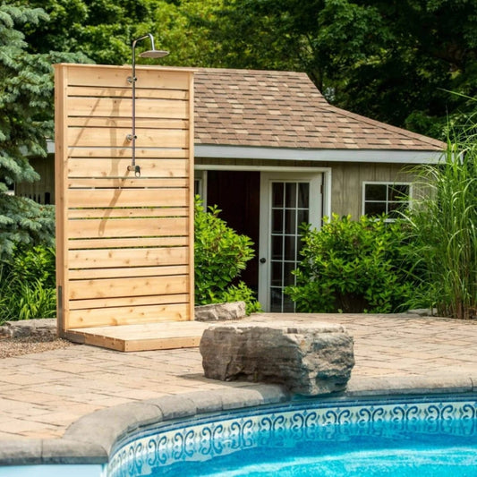 Savannah Outdoor Standing Shower