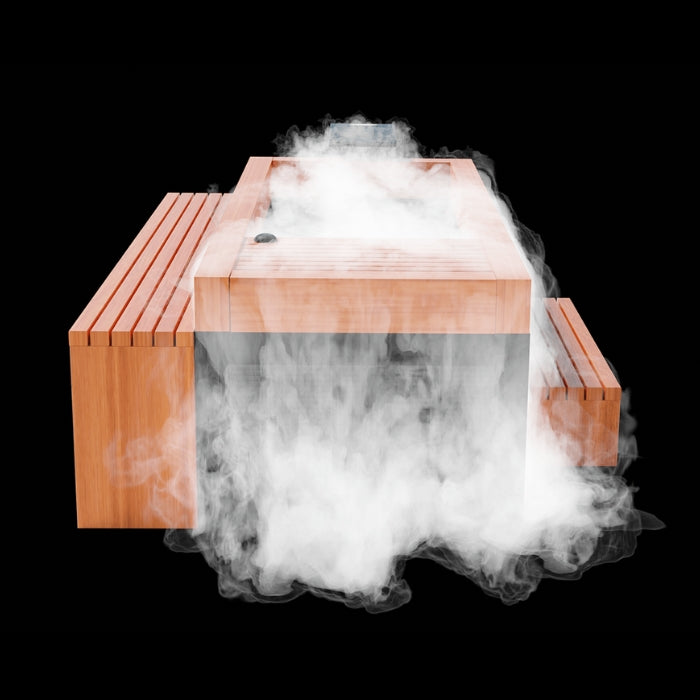 Frozen6 Combination Cold Plunge and Hot Tub with Accessories and Steam Generator for persons up to 6’6” 350 lbs.