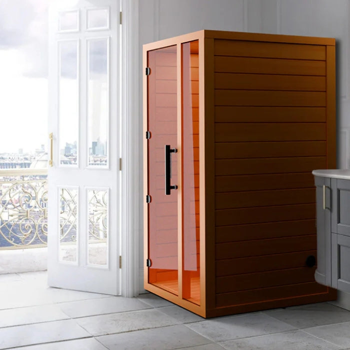 Medical4 Ultra Full Spectrum Infrared 2-Person Indoor Natural Hemlock Sauna
