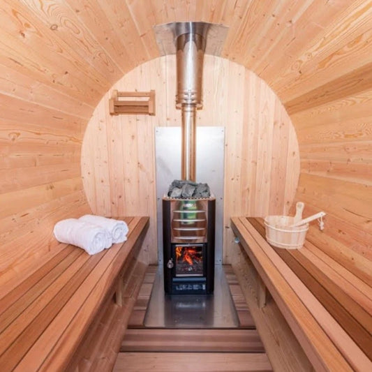 Complete HARVIA M3 Wood Burning Sauna Heater System