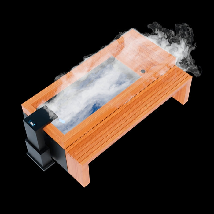 Frozen6 Combination Cold Plunge and Hot Tub with Accessories and Steam Generator for persons up to 6’6” 350 lbs.