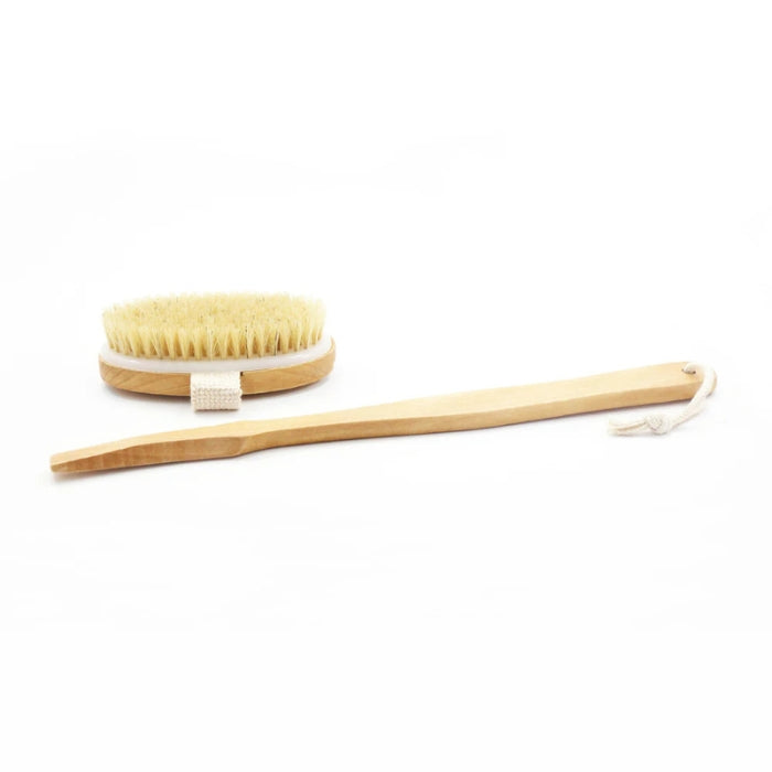 Wooden Sauna Brush with Detachable Handle