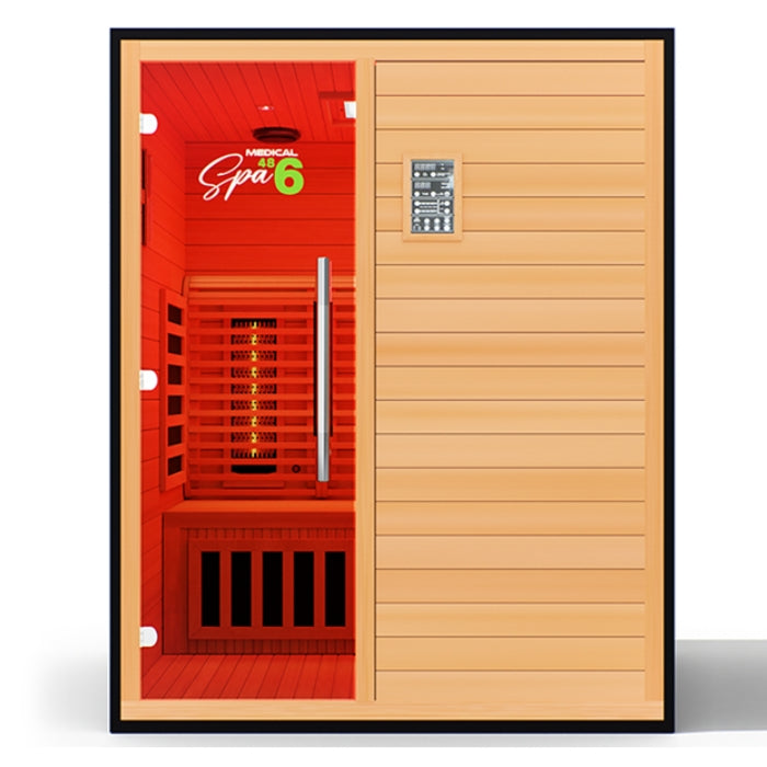 Commercial Spa486 Full Spectrum Infrared 2-Person Sauna