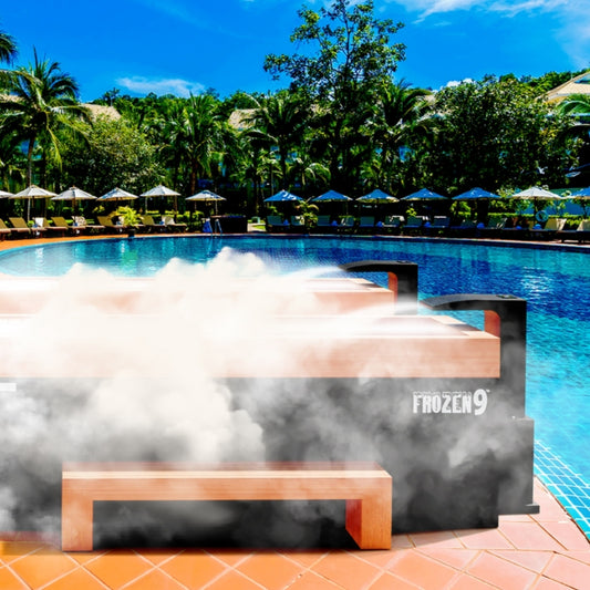 Frozen9 Combination Cold Plunge and Hot Tub with Accessories and Steam Generator for persons up to 6’7” 375 lbs.