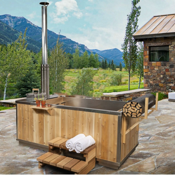 Starlight Wood-Burning Hot Tub