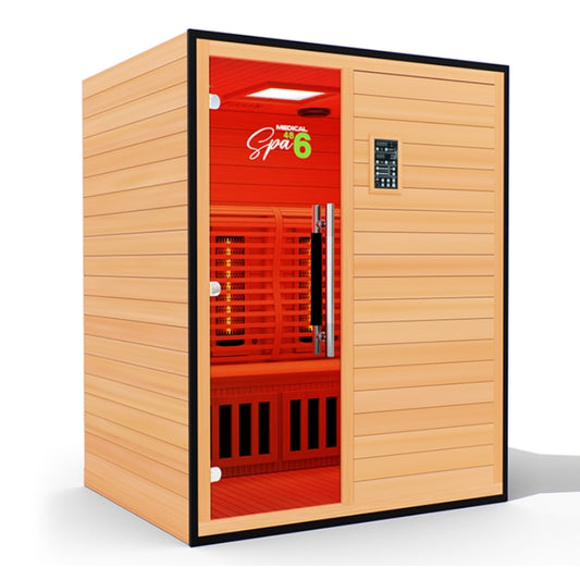 Commercial Spa486 Full Spectrum Infrared 2-Person Sauna