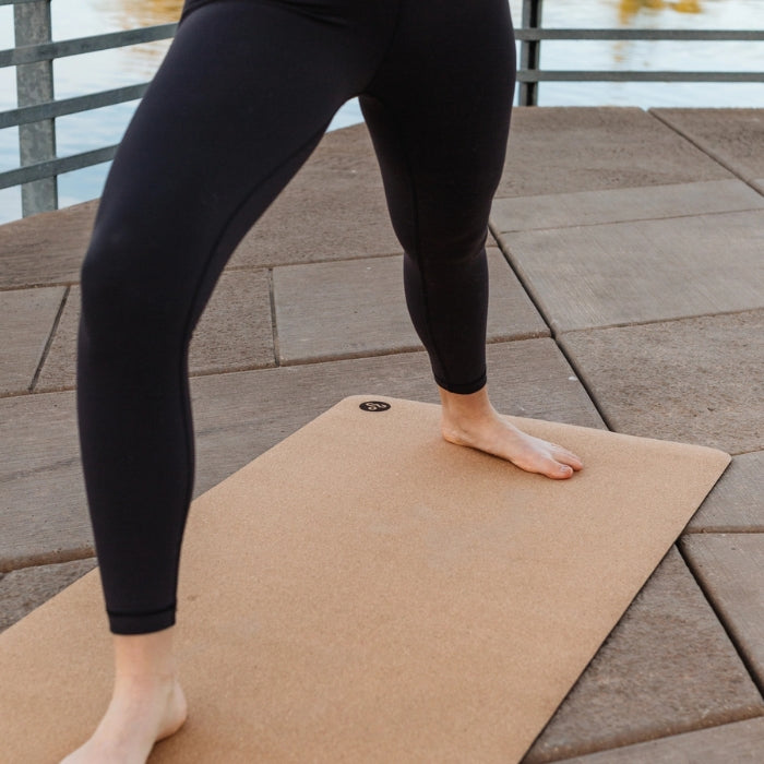 Cork Hot Yoga Mat 72x25 inches