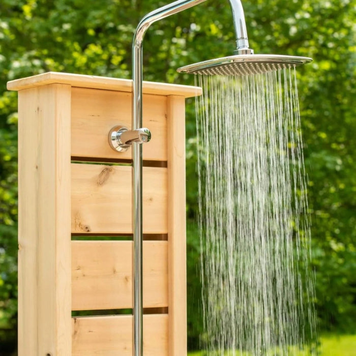 Sierra Outdoor Pillar Shower