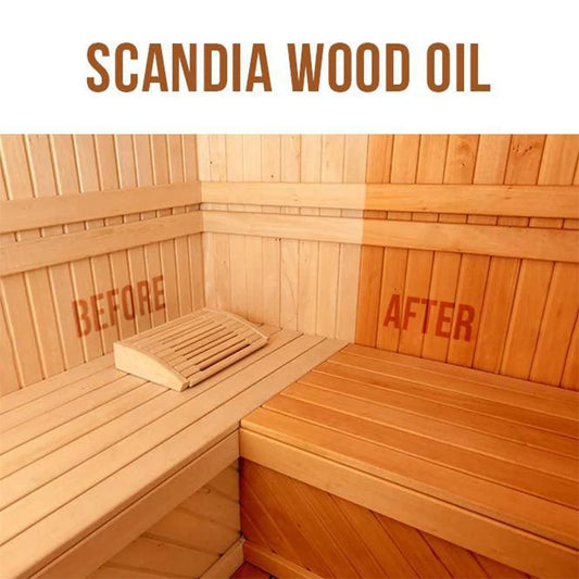 100% Organic Sauna Wood Oil