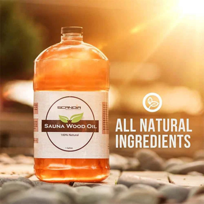 100% Organic Sauna Wood Oil