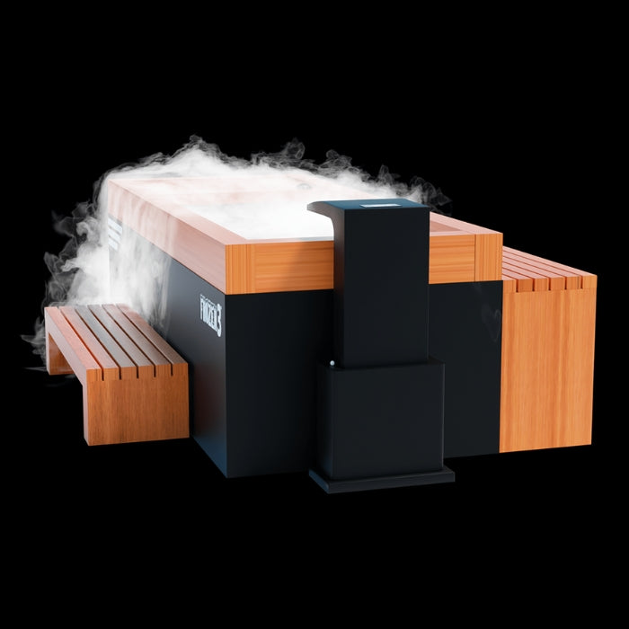 Frozen3 Cold Plunge with Accessories and Steam Generator for persons up to 6’1” 275 lbs.