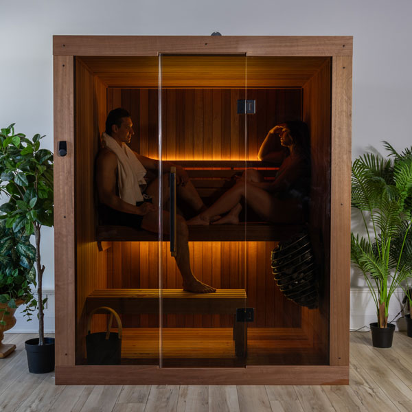 Element Loft Indoor 2-3 Person Thermowood Sauna