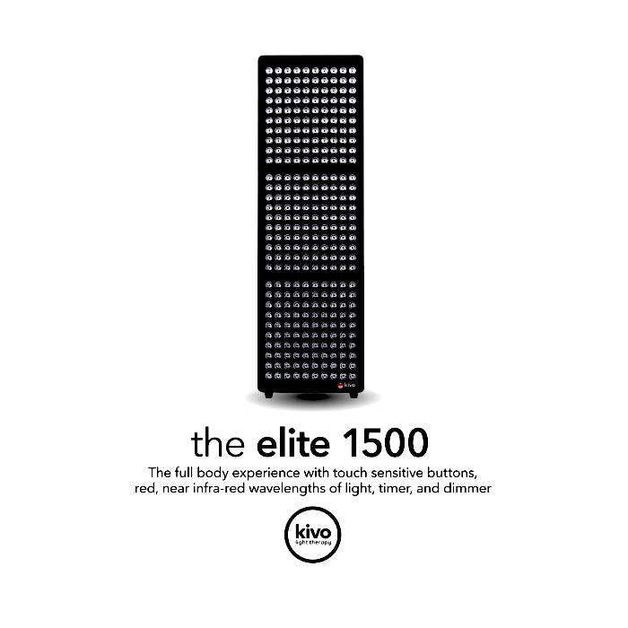 Elite 1500 Premium Large Full Body Red Light Therapy Near-Infrared Panel with Stand