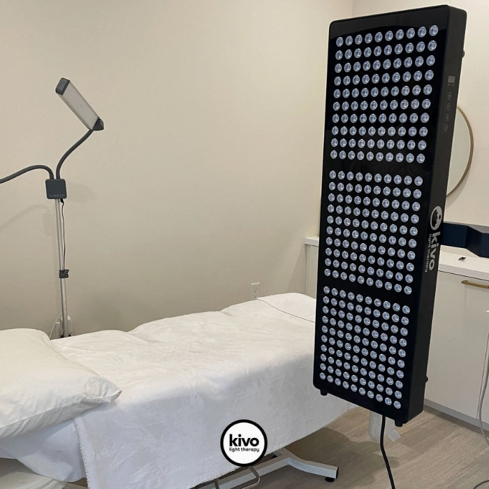 Elite 1500 Premium Large Full Body Red Light Therapy Near-Infrared Panel with Stand