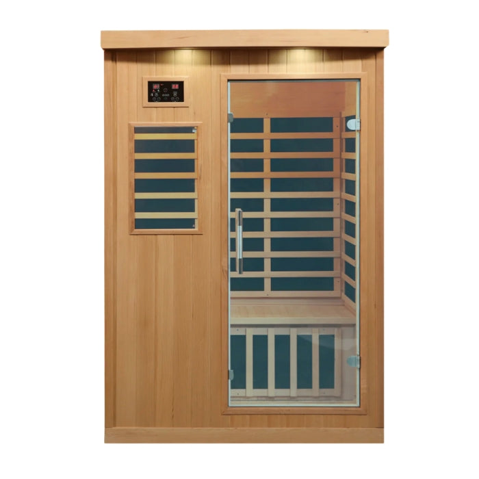 Tremblant 2-Person Indoor FAR Infrared Canadian Hemlock Sauna