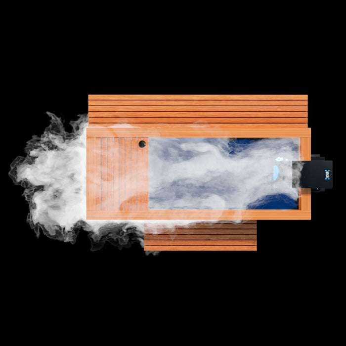 Frozen3 Cold Plunge with Accessories and Steam Generator for persons up to 6’1” 275 lbs.