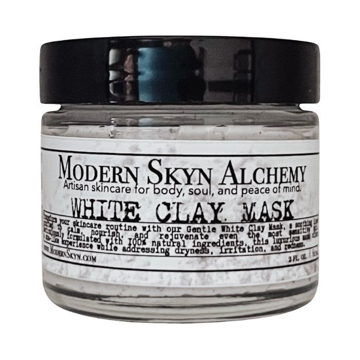 White Kaolin and Russian Cambrian Clay Mask