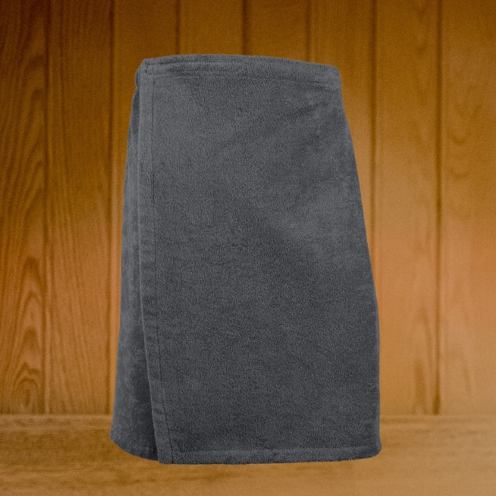 Set of 2 Men's 100% Turkish Cotton Luxury Sauna Wraps