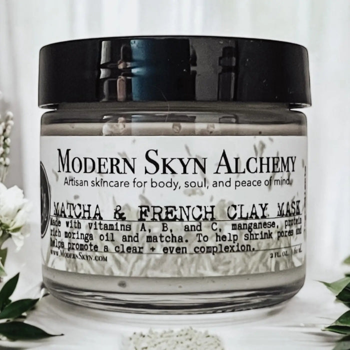 Matcha and French Green Clay Mask
