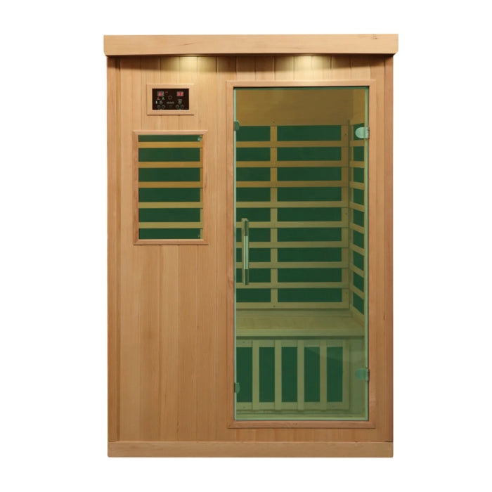Tremblant 2-Person Indoor FAR Infrared Canadian Hemlock Sauna