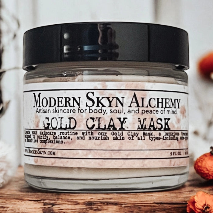 Gold Rhassoul Clay Mask