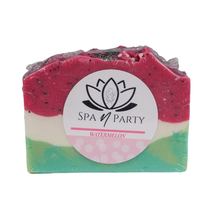 4 Bars of Watermelon and Goat's Milk Soap
