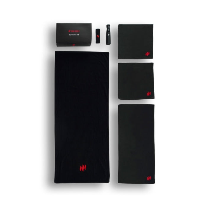 MiHIGH Experience Kit sauna towel plus accessories
