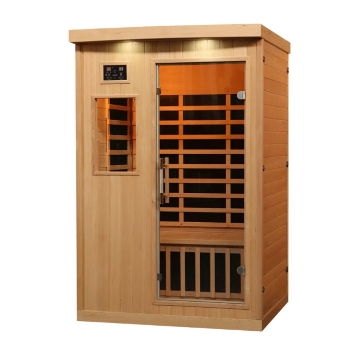 Tremblant 2-Person Indoor FAR Infrared Canadian Hemlock Sauna