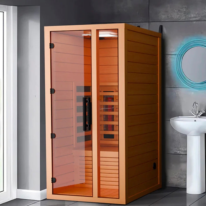 Medical4 Ultra Full Spectrum Infrared 2-Person Indoor Natural Hemlock Sauna