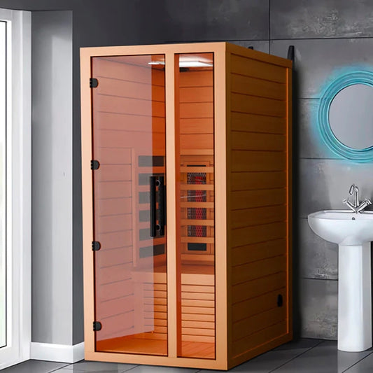 Medical4 Ultra Full Spectrum Infrared 2-Person Indoor Natural Hemlock Sauna