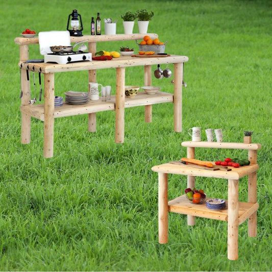 Cabin Modern Dining Set & Serving Table