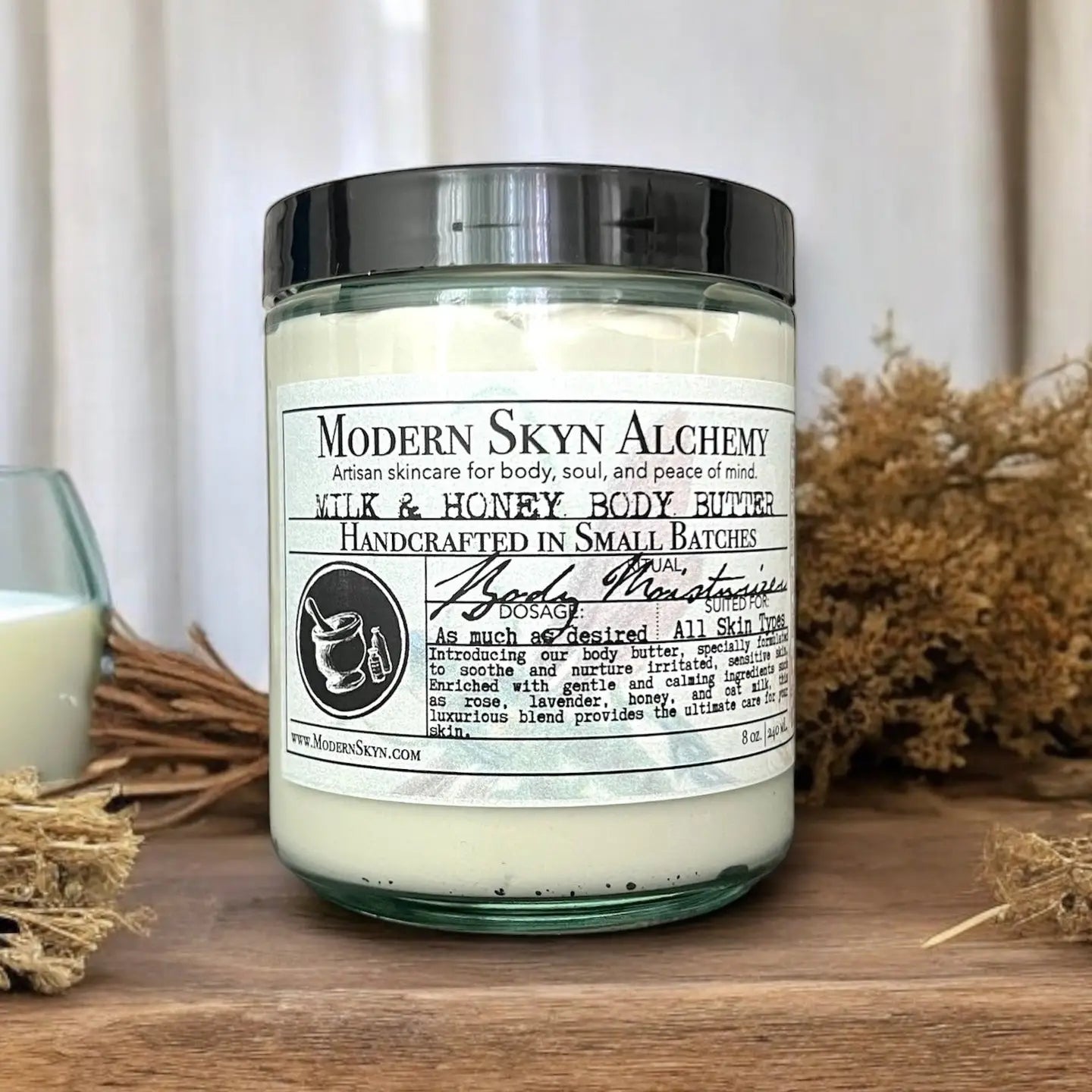 ZEN BOX ADDITION: Milk + Honey Body Butter 8 oz. VEGETARIAN