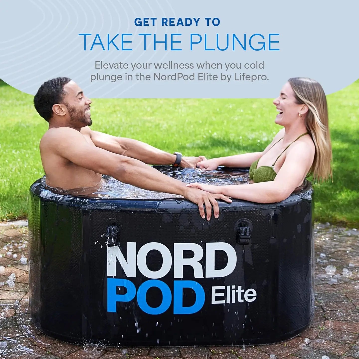 NordPod Plus and Elite Portable Cold Plunge Tub for one or two persons