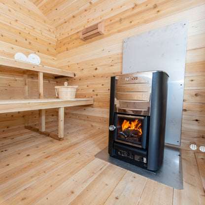 Palmer 4-Person White Cedar Cabin Sauna