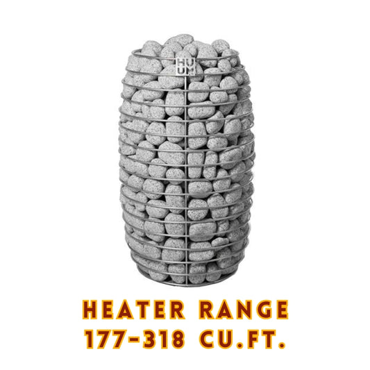 Complete HUUM Hive Mini 6kW Sauna Heater System