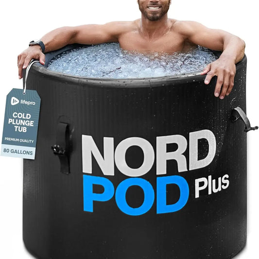 NordPod Plus and Elite Portable Cold Plunge Tub for one or two persons