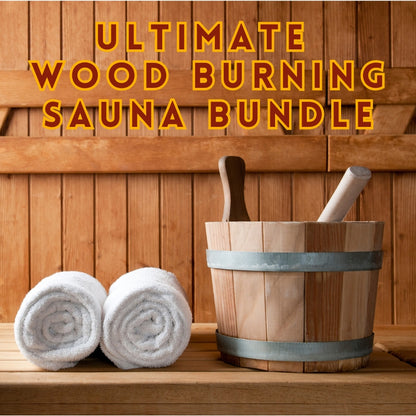 Ultimate Wood Burning Sauna Bundle