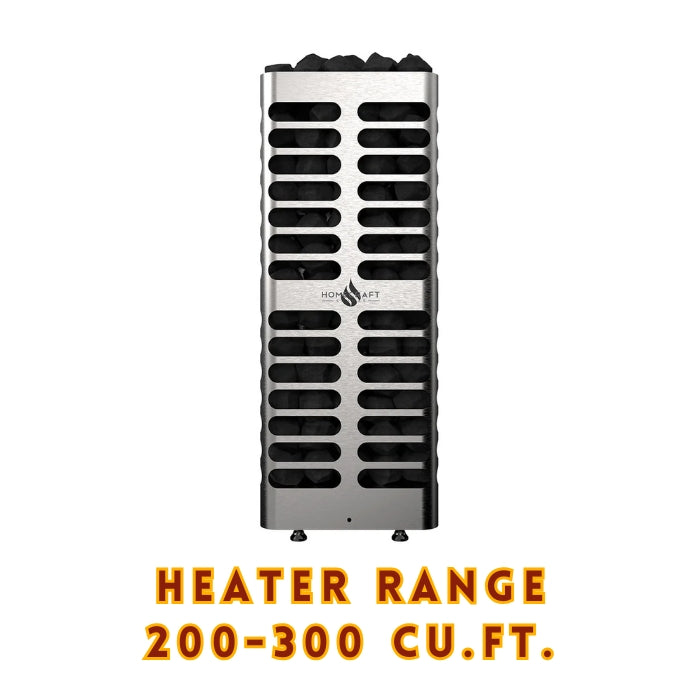 Complete HOMECRAFT Revive 6kW Electric Sauna Heater System