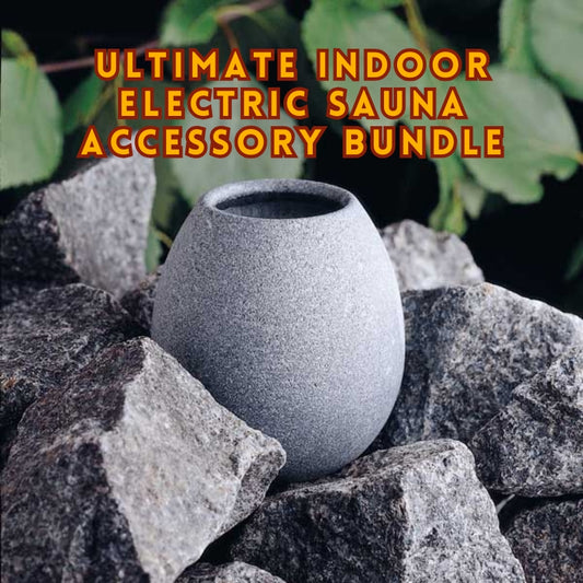 Ultimate Indoor Electric Sauna Accessory Bundle