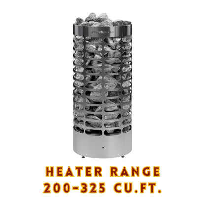 Complete HOMECRAFT Apex Mini 6kW Electric Sauna Heater System