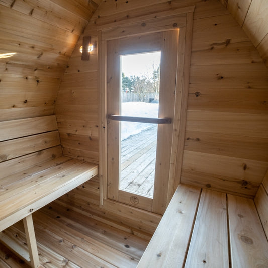 MiniPOD 4-Person Electric Sauna Retreat