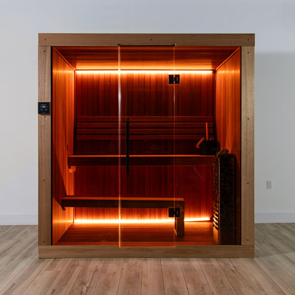 Element Studio Indoor 2-4 Person Thermowood Sauna
