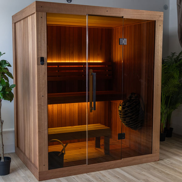 Element Loft Indoor 2-3 Person Thermowood Sauna