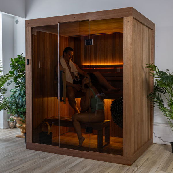 Element Loft Indoor 2-3 Person Thermowood Sauna