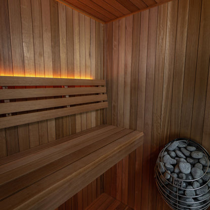 Element Loft Indoor 2-3 Person Thermowood Sauna