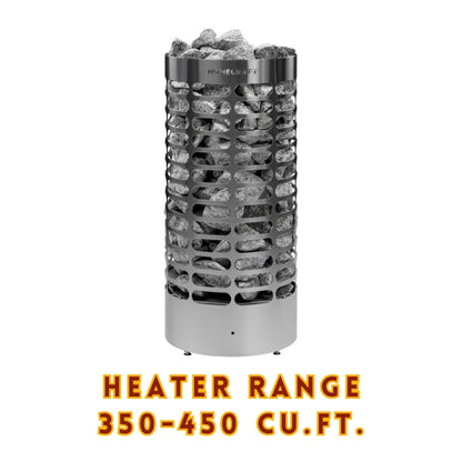 Complete HOMECRAFT Apex Mini 9kW Electric Sauna Heater System