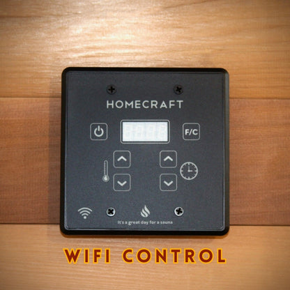 Complete HOMECRAFT Revive Slim 6kW Electric Sauna Heater System
