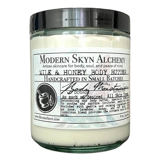 ZEN BOX ADDITION: Milk + Honey Body Butter 8 oz. VEGETARIAN