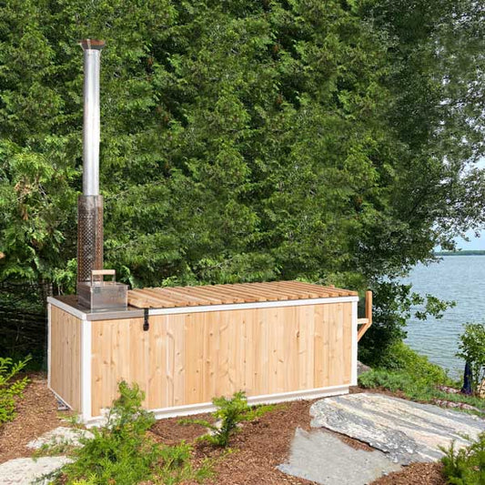 Starlight Wood-Burning Hot Tub Retreat