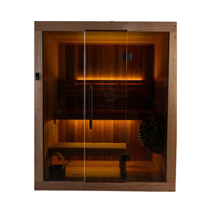 Element Loft Indoor 2-3 Person Thermowood Sauna
